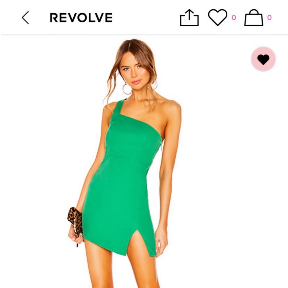 NBD x Naven Mona Asymmetrical mini dress
